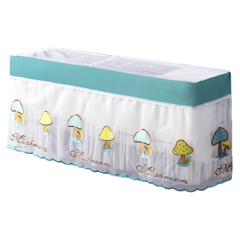 Kerrier Air Conditioner Wind Shield Curtain Wind Deflector Panel Anti-Direct Blow Windproof Curtain Wind Cover Dustproof Cover for Infants and Postpartum Mothers