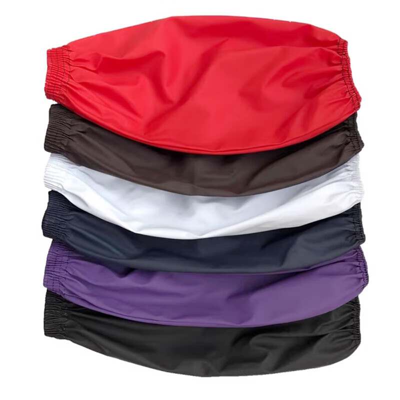 Junwen Oil-Resistant and Wear-Resistant Arm Sleeves Welding Protective Waterproof Leather Sleeves 36cm Navy Blue 1 Pair