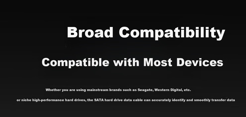 BURLEFRAN High-Speed SATA 3.0 SSD Serial Data Cable, SATA 3.0 Mechanical Hard Drive Data Cable with Spring, 1 Meter 8