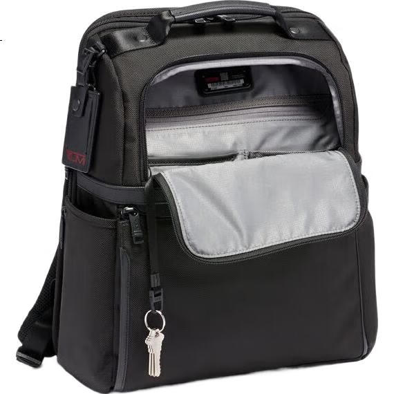 Рюкзак TUMI ALPHA Series, черный, нейлон, для бизнеса и путешествий