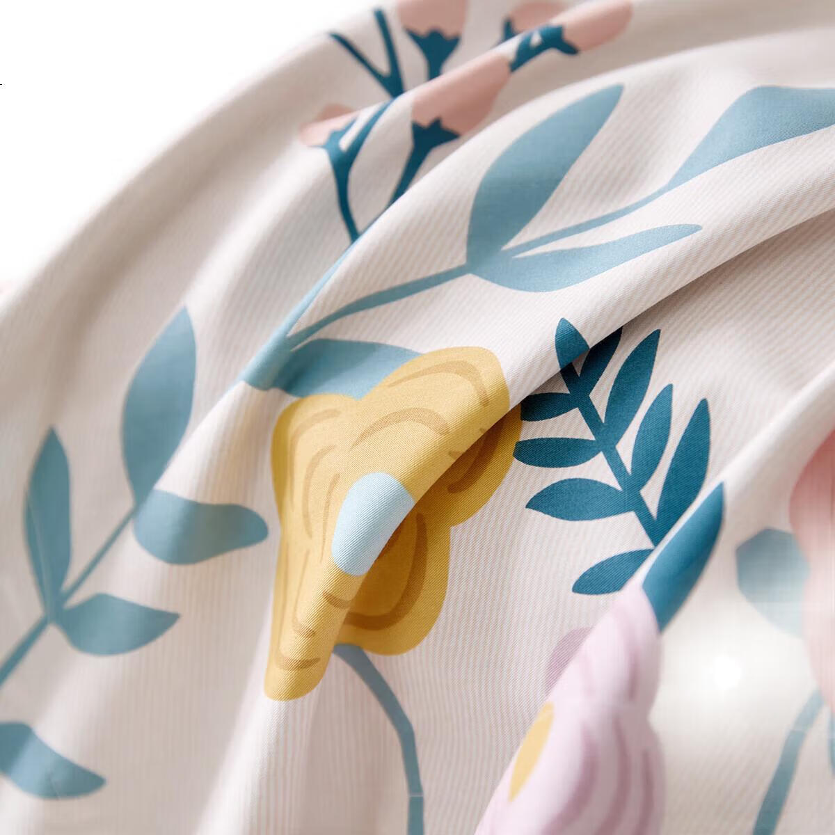 Пододеяльник LOVO Luolai Home Textiles, 100% хлопок, размер 200*230 см, стиль - цветочный