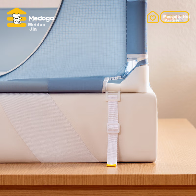 MEDOGA [MAX Square-Top Mosquito Net] Усиленные ремни, защита от падения, толстый и широкий, 2 шт.