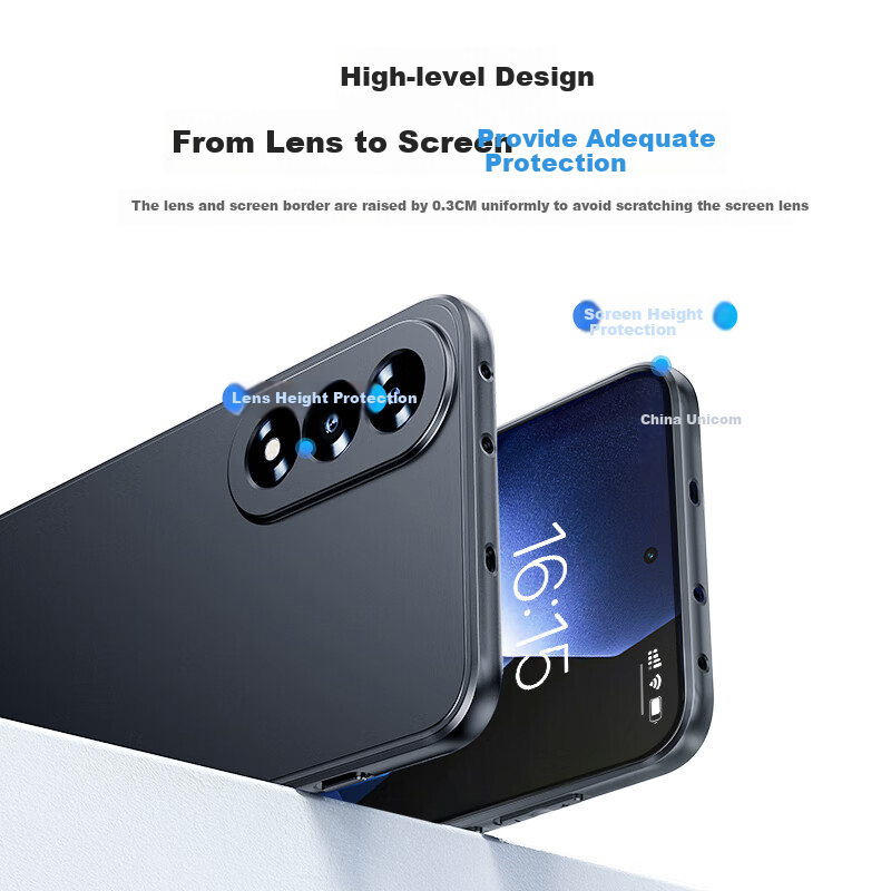 Чехол для телефона BIAZE для OnePlus Ace 5 Pro, защитный чехол, полная защита, ударопрочный, ультратонкий, с рассеиванием тепла, приятный на ощупь, жидкий матовый мягкий чехол JK956, черный