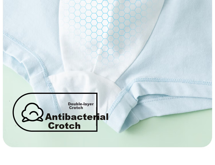 BOBDOG Boys' Cotton Antibacterial Boxer Briefs, No Wedgie, for Young Children And Toddlers, Size 130 10