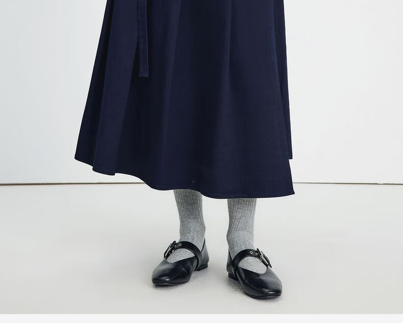 Navikail Italian Small Sailboat Women's 2025 New Belted A-Line Midi Skirt Commuter 2332875507 1