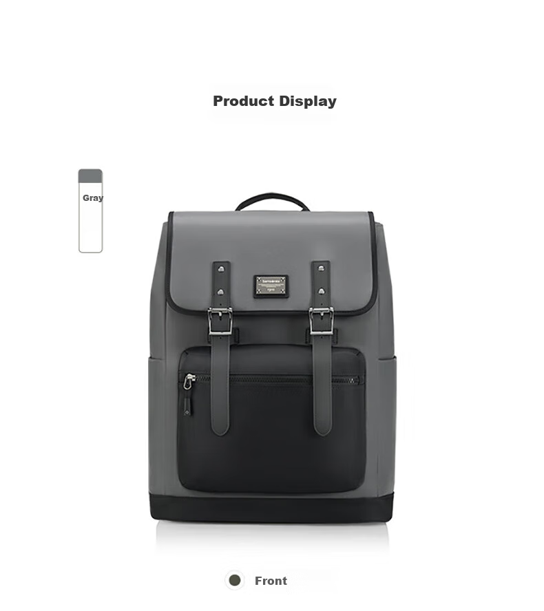 Xinxiuli Men's Backpack, 16-Inch Laptop Bag, Fashionable Travel Backpack, High-End Business Commuter Backpack for College Students 8