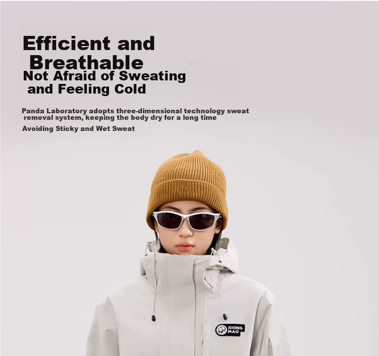 CAMEL Outdoor Waterproof, Windproof And Breathable Jacket for Men And Women, Three-In Fleece-Lined Warm Mountaineering Coat 16