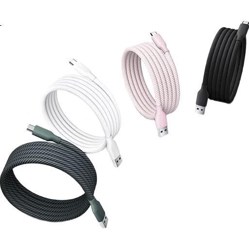 Кабель MI 6A Magnetic Braided Fast Charging Data Cable 1m (USB-A to USB-C) Deep Navy Blue