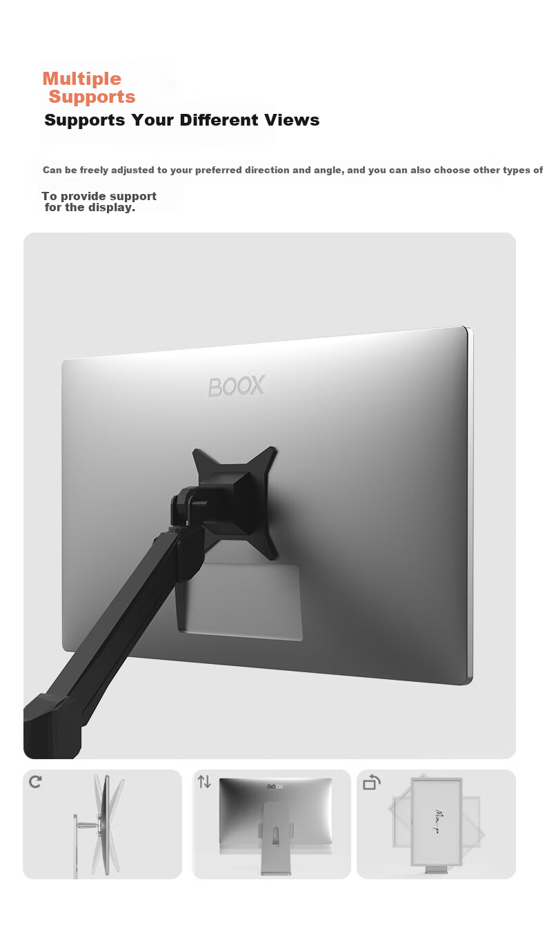 BOOX MiraPro E-Ink Display with Color Screen, 25.3-Inch Electronic Color E-Ink Screen, Smart Office Large-Screen E-Paper Notebook 7