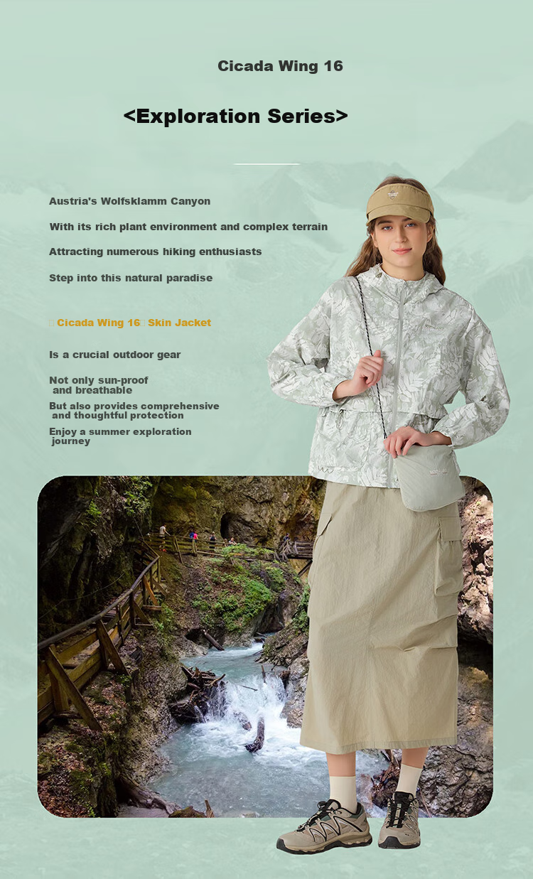 NORTHLAND Original Yarn Sun Protection Clothing UPF500+, Outdoor Women's Cooling Antibacterial Breathable Lightweight Skin Coat Jacket 3