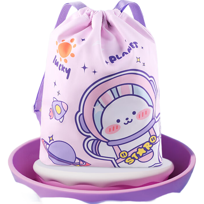 Li-Ning Children's Swimming Storage Bag, Boys And Girls Wet And Dry Separation Waterproof Backpack, Double Shoulder Swimwear Equipment Large Capacity Sports Bag