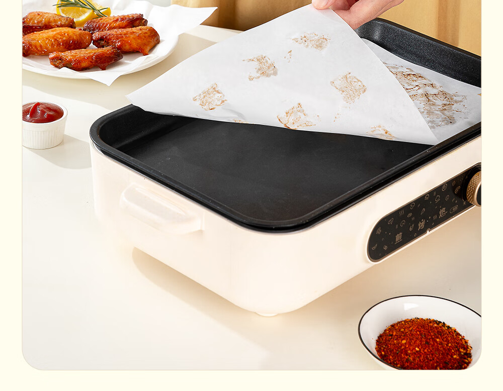 Kaulus Silicone Paper, 60 Meters * 30cm, for Oven Baking Trays, Meat Grilling, Air Fryer, Barbecue, Cake Baking 7