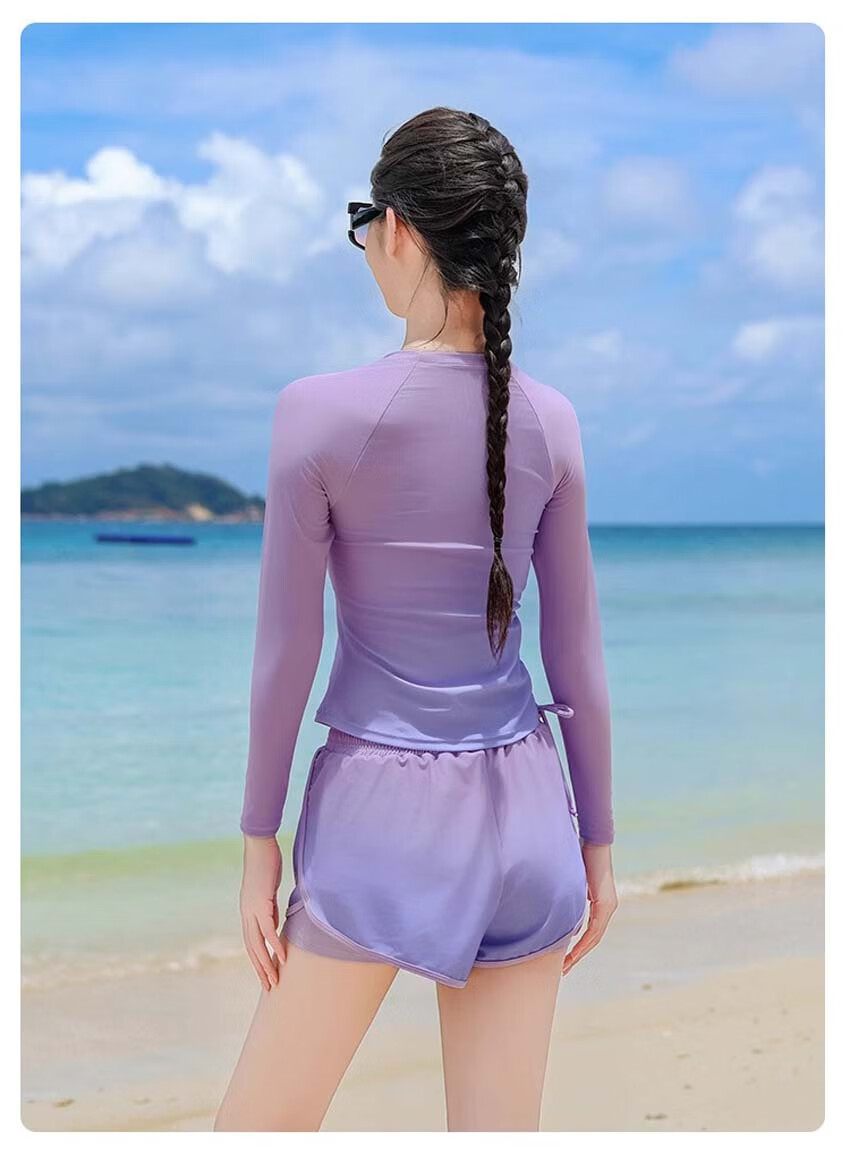 Barbie Swimsuit Set for Women, Hot Spring Outfit, Plus Size Slimming Swimwear, Elegant Conservative Two-Piece Vacation Swimwear 11