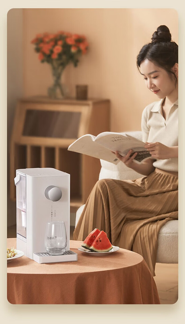 Beisi Home Desktop Instant Hot and Cold Water Purifier All-in-One UV Sterilization Direct Drinking Machine No Installation WD23BCW with 7 Filters Magnesium Ion A2 17