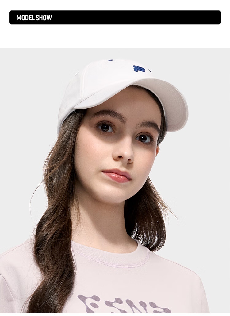 FILA FUSION FILA Trendy Couple Baseball Cap Autumn Casual Sunshade Sports Hat 9