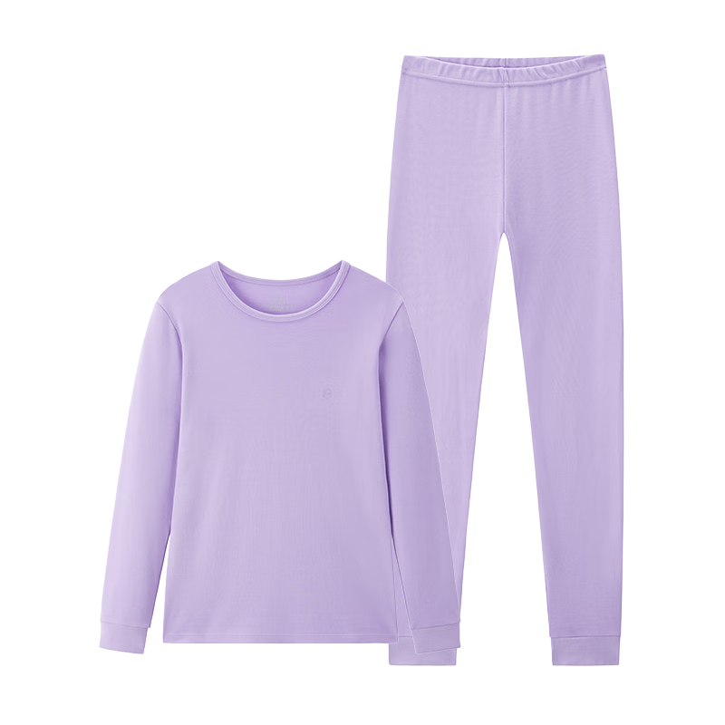 MiiOW [Class A Baby Cotton] Women's Autumn Long Johns 100% Pure Cotton 10A Antibacterial Soft Cotton Thermal Underwear Set