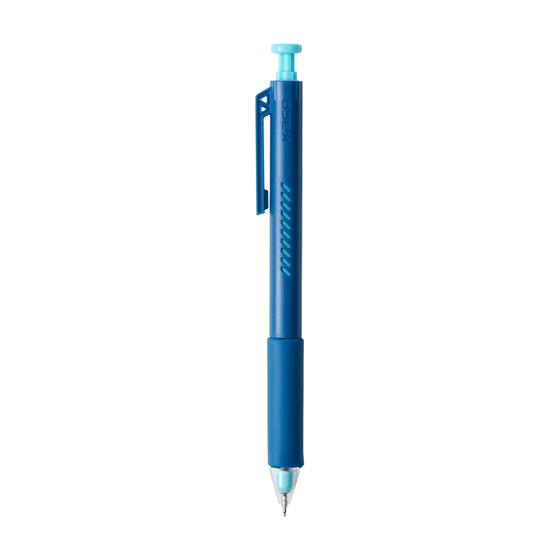 KACO 0.5mm Retractable Gel Pen Student Signature Pen High-Quality Black Quick-Dry Carbon Ballpoint Pen 1 Piece