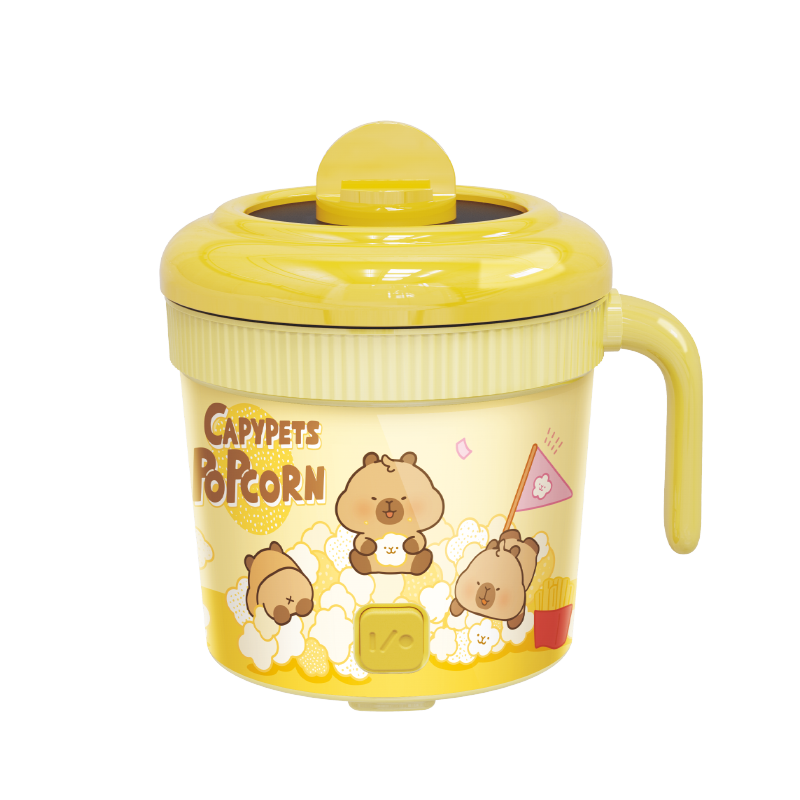 Deli Popcorn Machine, Home Automatic Mini Small Corn Popper, Electric Snack Maker, Children's Birthday Gift