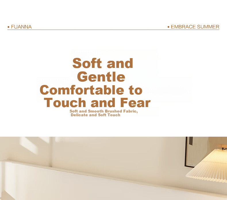 FUANNA × JINGDONG Custom Summer Cooling Quilt, Single-Person Washable Air Conditioning Blanket, Antibacterial Thin Quilt, Approximately 2.6 Jin (1.3 Kg), 203×229cm 8