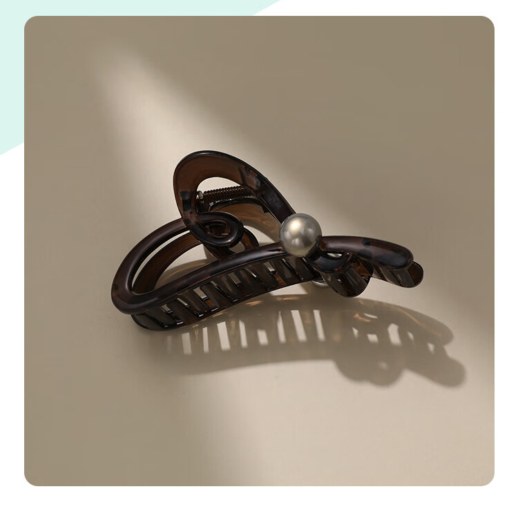 CHIMERA Stylish Premium Heart Hair Claw Large Hair Clip Shark Clip Hair Accessory for Women Birthday Gift 7