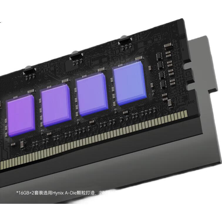 Оперативная память PREDATOR Hermes Ice Blade DDR5, 32GB (2x16GB) Kit, 6000MHz, CL28, RGB подсветка, Stone Black