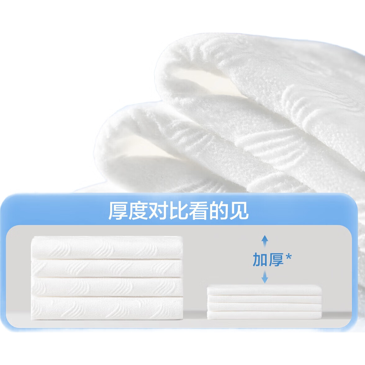 Ватные диски Oeiez Medical-Grade, мягкие, большие, 100% хлопок, 180 шт.