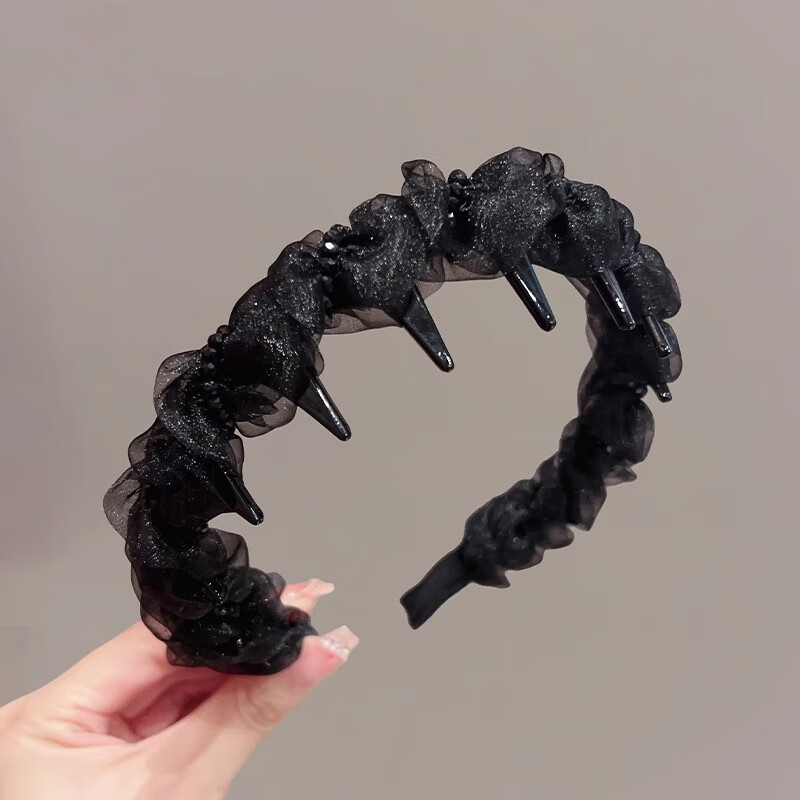 Dongyi Premium Headband for Women High-Top Hairband Anti-Frizz Student Hair Clip Hair Accessory Goddess Festival Gift