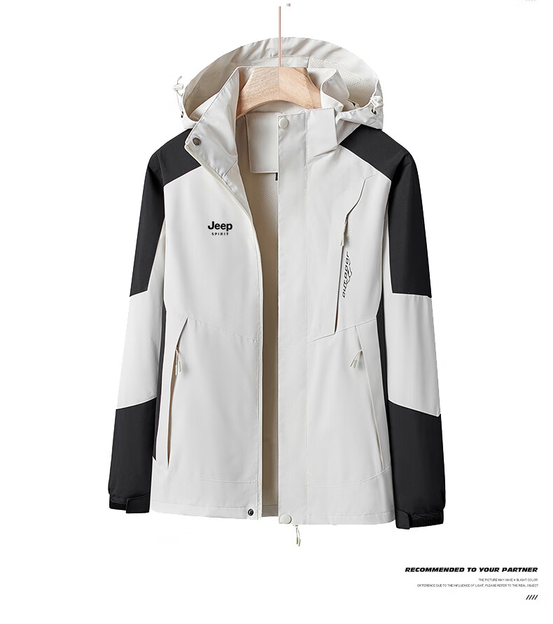 JEEP SPIRIT Men's Outdoor Windproof Jacket Spring Autumn Casual Coat 17