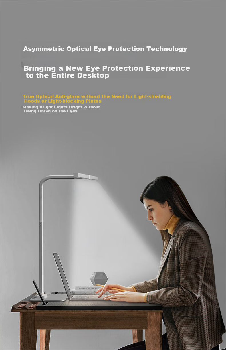 Dpdupi Eye Protection Lamp, Desk Lamp for Eye Care, Study, Reading, Homework, Students And Children, National AA Full Spectrum Intelligent Vision Protectio 7