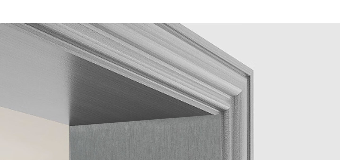 Fuju Anti-Theft Door Frame Sticker Entrance Door Color Change Self-Adhesive Renovation Wood Door Transformation Concealment 0.3x6m Gray 5