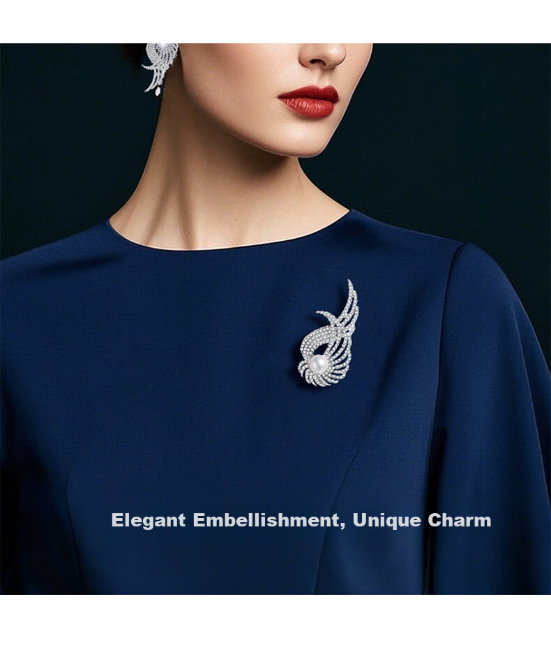 Mini&Yaya High-End Brooch Gift Box Set for Women, Luxury Elegant Valentine's Day Birthday Present for Girlfriend 7