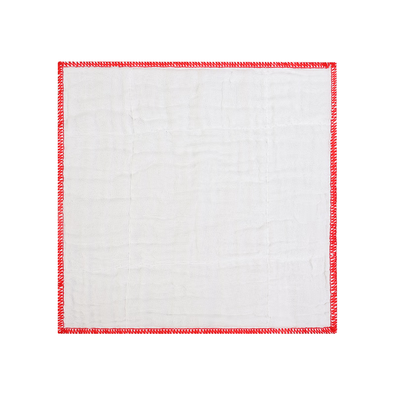Grace Cotton Yarn Cleaning Cloth 28x28cm 4pcs 3D Small Pouch 6-Layer Kitchen Wipes Absorbent Oil Removal