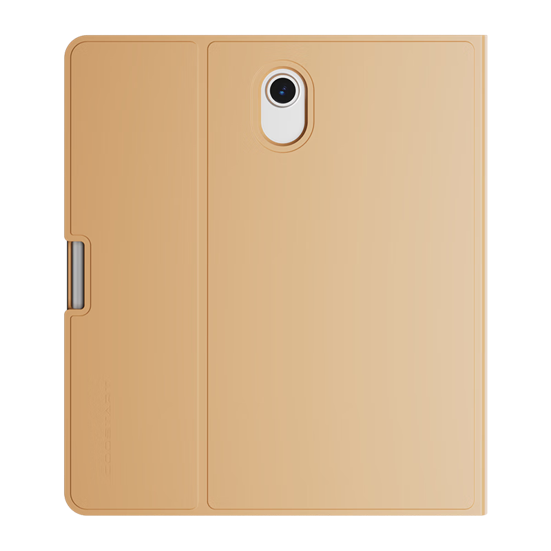 COOLSTART Compatible with Xiaoyuan Learning Machine Flagship Edition Protective Case, S2PRO Protective Cover for S2/S6, Full Protection Soft Silicone with Pen Slot, Smart Sleep Mode, XY-XLJ Gold Tea Color