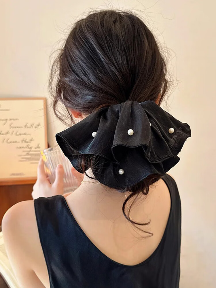 CHIMERA Large Hair Ties, Scrunchies, Ponytail Holders, Hair Bands, Hair Accessories for Women, Mid-Autumn Festival Gift 1