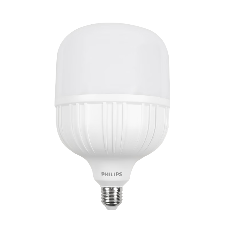 PHILIPS LED Bulb High CRI High Power 50W Pillar Shape Bright Energy-saving Light Source E27 Screw Base White Light 6500K
