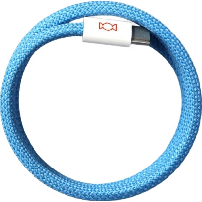 Кабель CANDYSIGN MagTie Magnetic Charge Cable, USB-C to USB-C, 60W, 1.6м, Синий