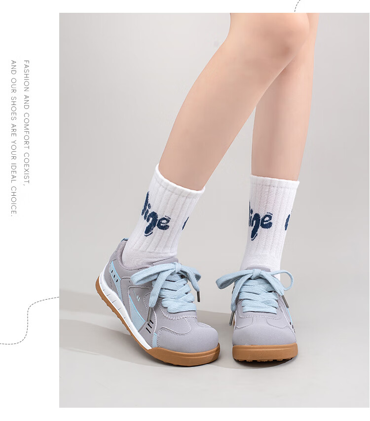 Warrior Women's Popular German Training Shoes Casual Versatile Spring Autumn New Comfortable Lightweight Sports Sneakers Pink Size 36 11