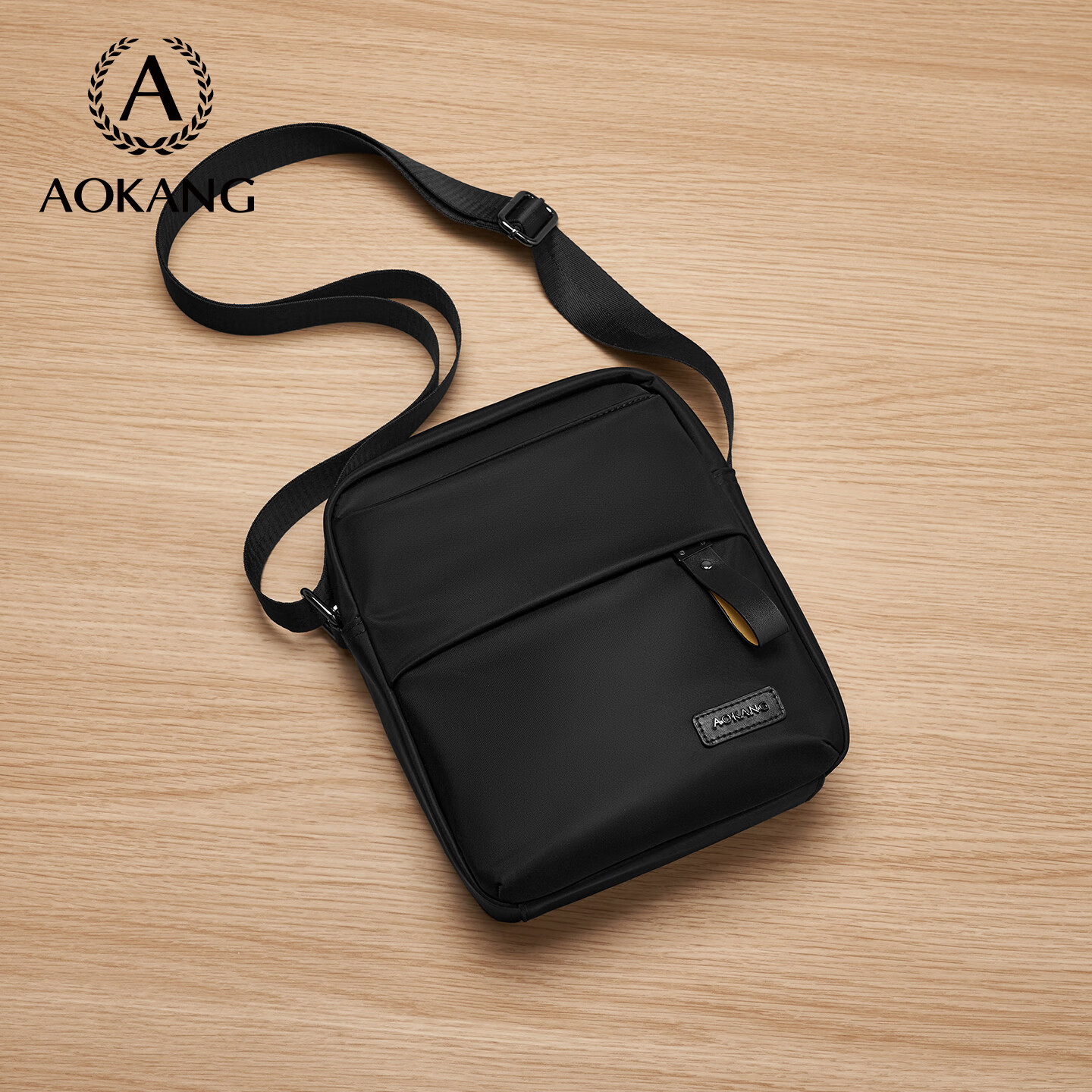 Aokang Men's Bag, Crossbody Shoulder Bag, Trendy Phone Bag, Commuter Satchel, Father's Day Birthday Gift for Husband, Father, Dad
