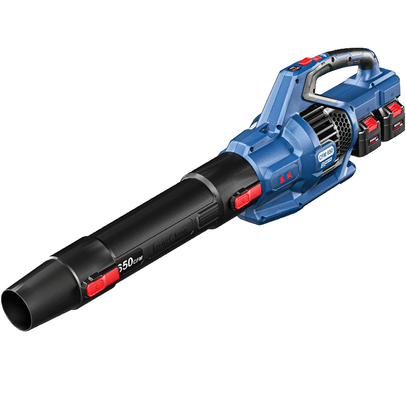 Dongcheng Cordless Brushless Hair Dryer DCQF40171 20V 6.0Ah Leaf Blower Fire Extinguisher for Garden Leaves