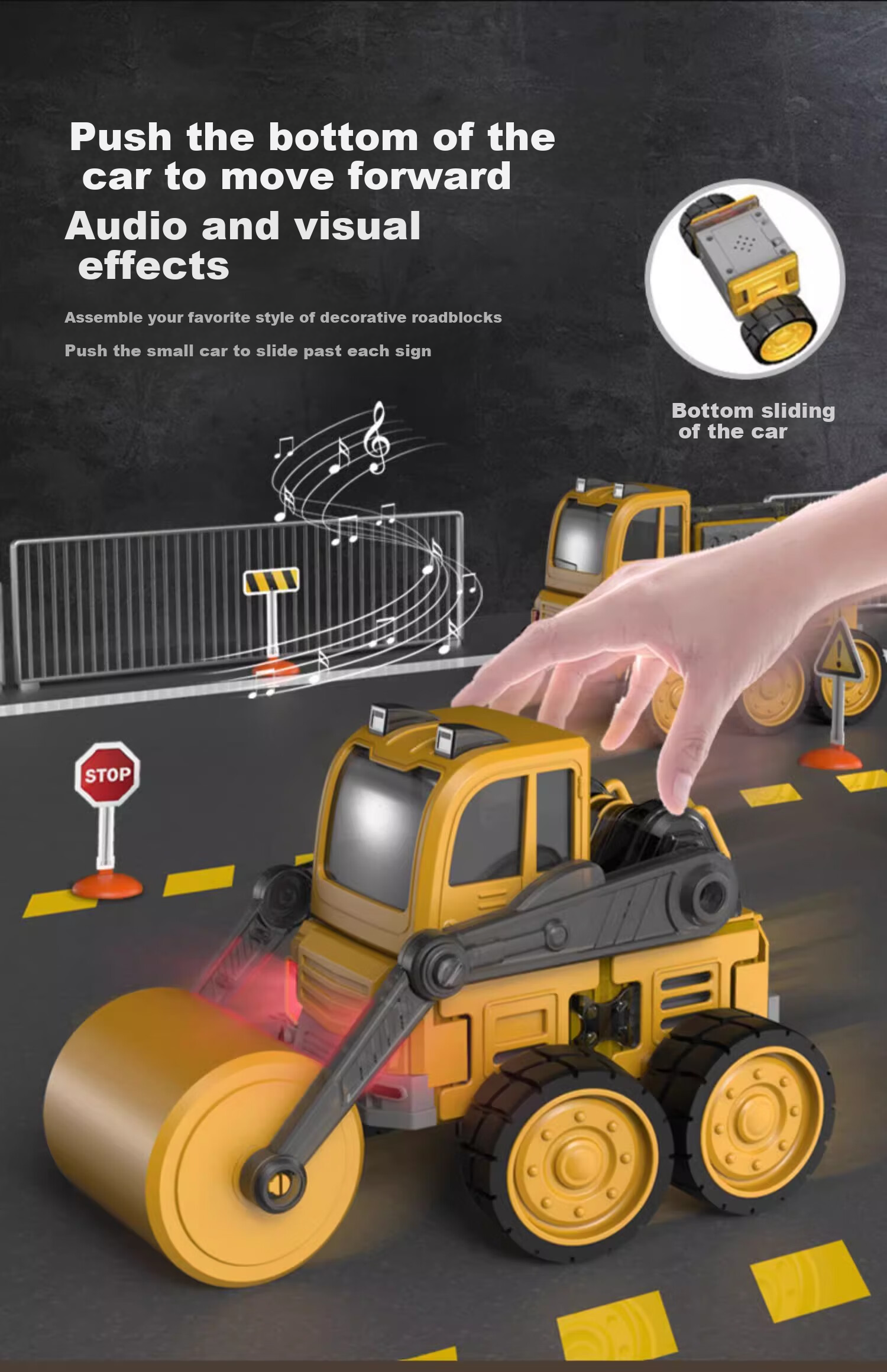 Mixiaoshu Magnetic Building Blocks Construction Vehicle, Transformable Excavator Toy for Boys And Girls, 3-6 Years Old Birthday Gift 12