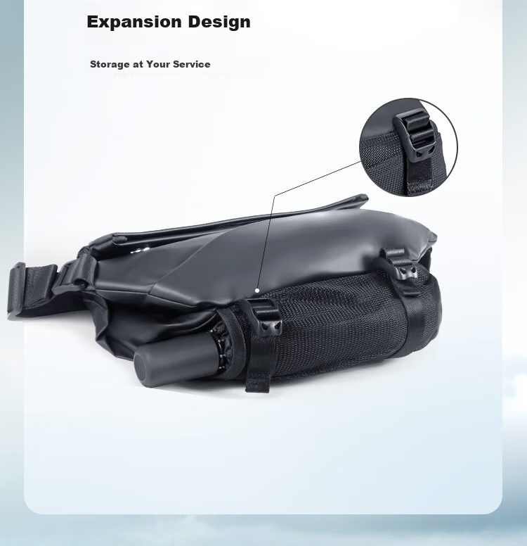 SEPTWOLVES Magnetic Buckle Crossbody Bag for Men, Portable Motorcycle Casual Sports Chest Pack, Cycling Messenger Bag, Birthday Gift for Me 6