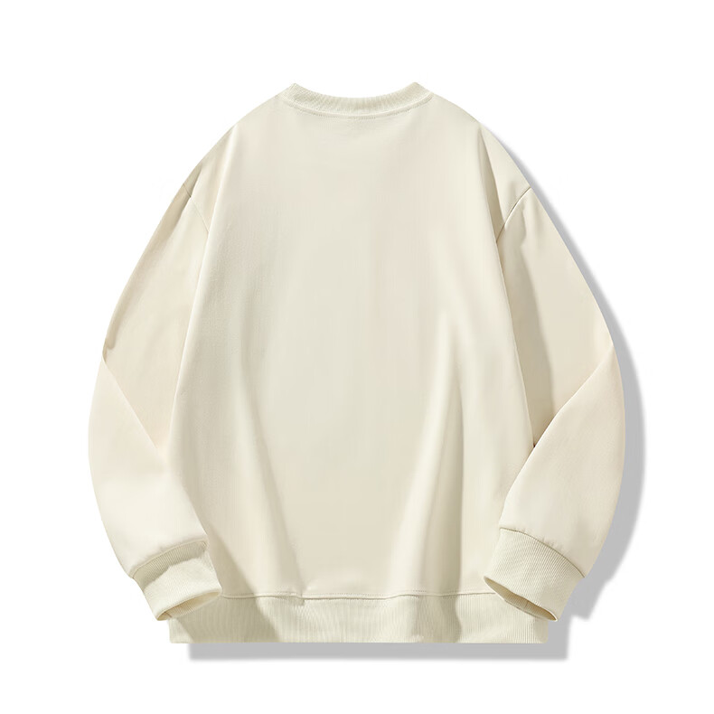 Huili Round Neck Sweatshirt for Men with Embroidery, Long-Sleeve T-Shirt, Printed Undershirt, Casual Trendy Jacket for Men in Spring And Autumn Seasons 15