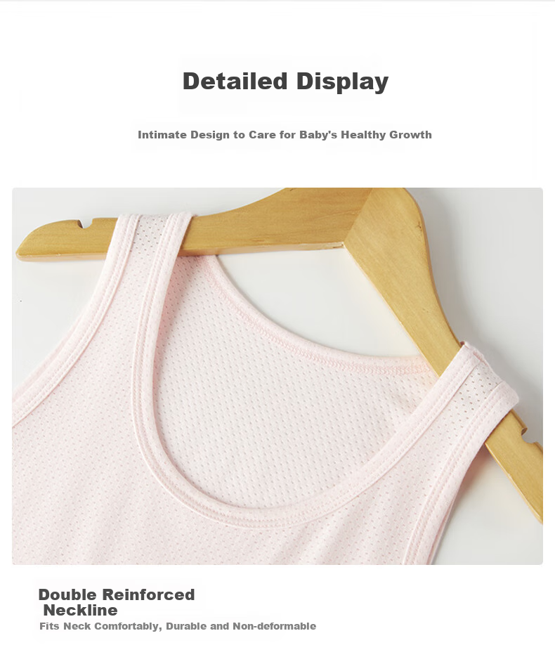 Hengyuanxiang Children's Tank Top Undershirt for Boys And Girls, Lightweight Summer Sleeveless T-Shirt for Kids And Teens 7