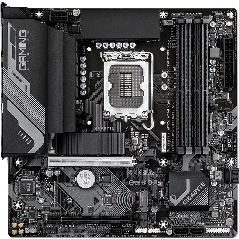 GIGABYTE B760M GAMING X DDR4 GEN5 Motherboard Supports CPU 14600KF12600KF Intel LGA 1700