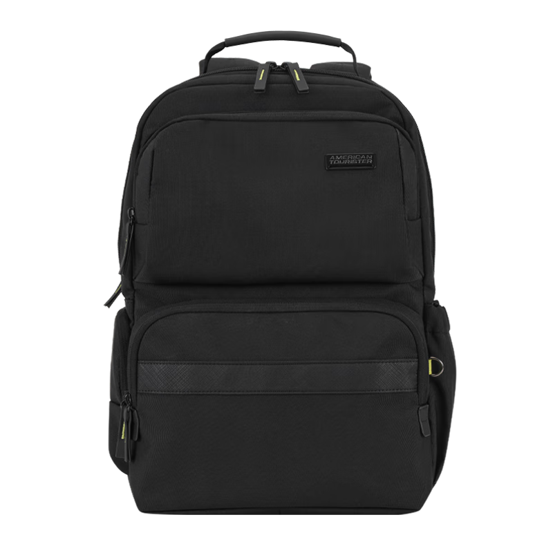 AMERICAN TOURISTER Men's Backpack, Stylish Laptop Bag with Large Capacity, 16-Inch Backpack, NE2 Black