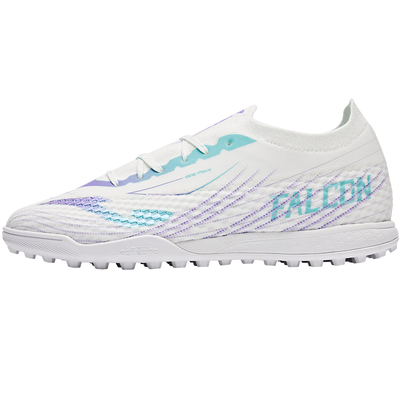 JOMA New Falcon 2.0 Series Speed Lightweight TF Turf Professional Soccer Shoes Men White/Purple Size 40