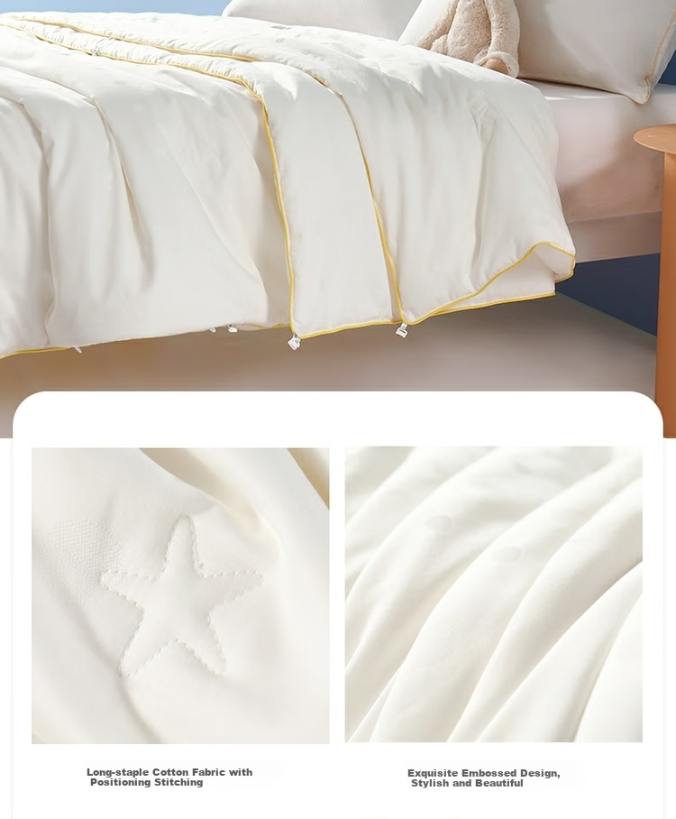 MERCURY Kids Silk Comforter, 100% Mulberry Silk, Two-In Quilt for All Seasons, Class A, Maternal And Infant Use, Approximately 10.2 Jin, 200*230cm 13