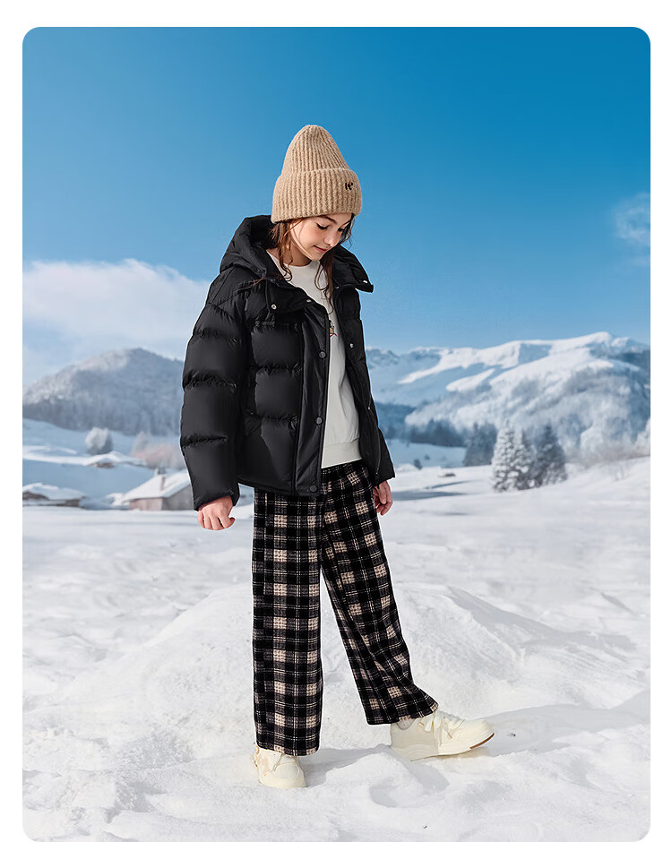 BALABALA balaOne Girls' Down Jacket 2025 Warm Winter Fashion Coat 208425107003 2