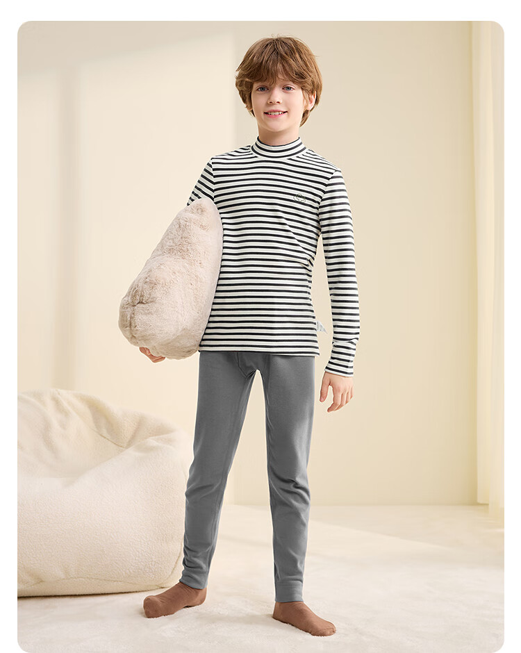 BALABALA balaOne Kids Base Layer Shirt Boys Girls Pajamas Thermal Wear Children's Clothing 2025 Autumn Winter 208425169206 20