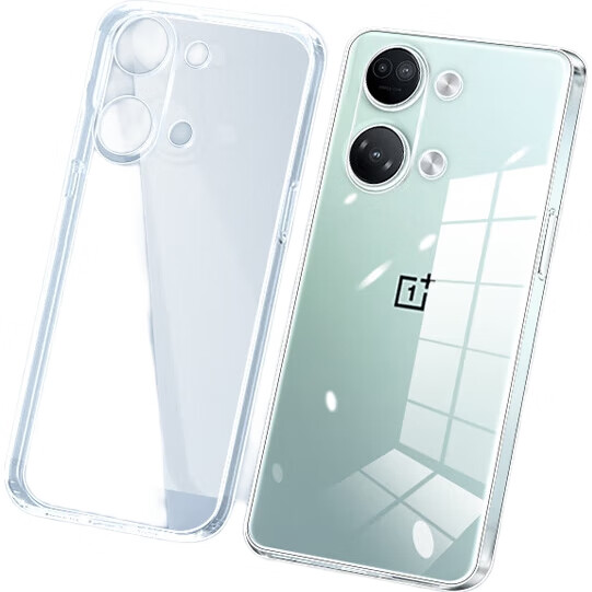 Противоударный чехол KOOLIFE для OnePlus Ace 2V, прозрачный, с защитой камеры, тонкий, устойчивый к отпечаткам пальцев